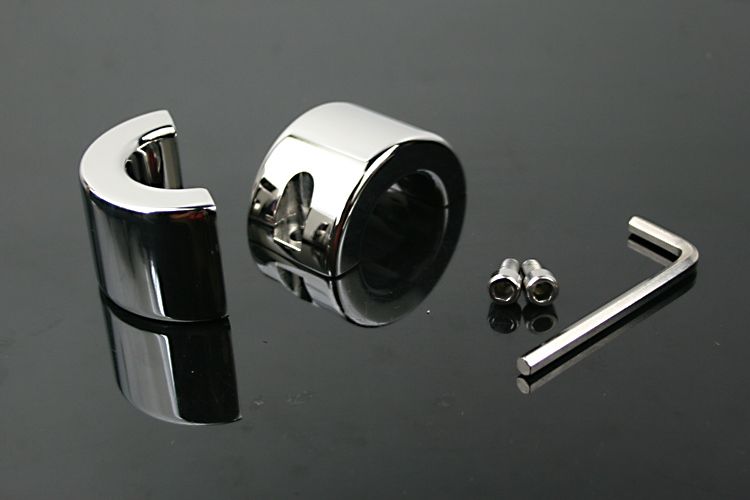 Heavyweight 980G Scrotum Bondage Pendants Stainless Steel Product For Big Size Takeo 