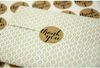'Thank You' Typeface Brown Kraft Stickers For Envelopes Card Bag sealing sticker XB1