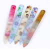 Glas Nail File Nail Tools Verktyget för manikyrverktyg 20st 5.5inch Steel Crystal Nail File Sanding File