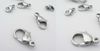 30pcs lot More Choose size(9mm-23mm) Top Quality Jewelry Findings accessories Strong stainless steel lobster clasps & Hooks
