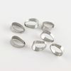 500pcs Fashion high-grade buffing Stainless steel silver clasp&hooks .jewelry accessories.DIY fit pendant