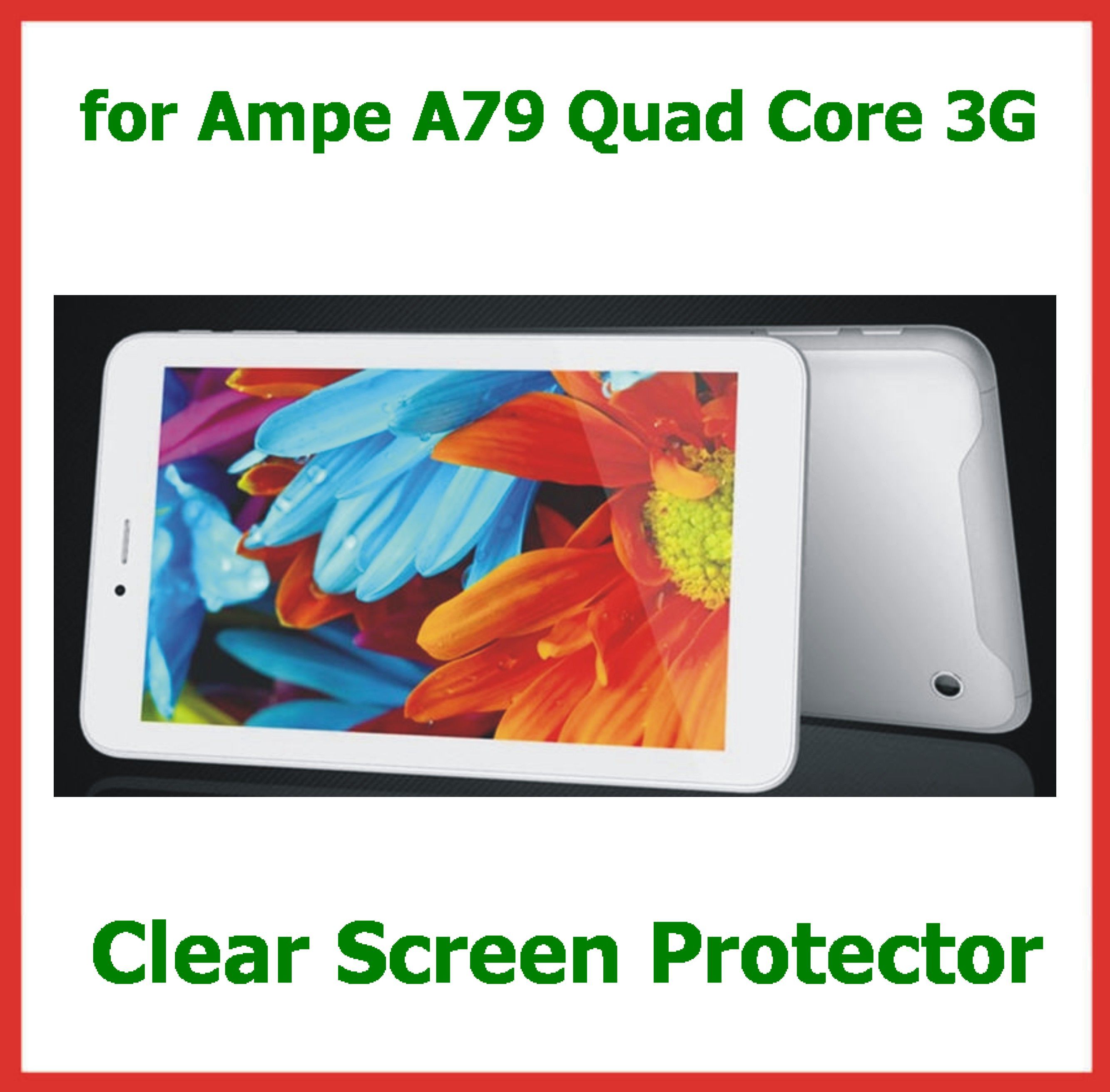 Customized 7 Inch Full Screen Protector Guard Film Size 189x116mm For