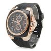Tout nouveau V6 Men039 Business Wrist Watch Black Rubber Silicone Band Strap Gold Case Analog Sport Wristwatch Quartz Man ANA4212214