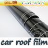 Car Roof Film Gloss Black Vinyl Roof Wrap 135x1500cm Car Skylight Mould Membrane Sticker 3 Layer Film Air Free Bubbles By Fedex