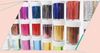 Nytt mode 46 Designs Mix Colors 4cm x 120 cm Nail Art Transfer Foil Set Nail Tips Decoration 3D Nail Stickers9282716