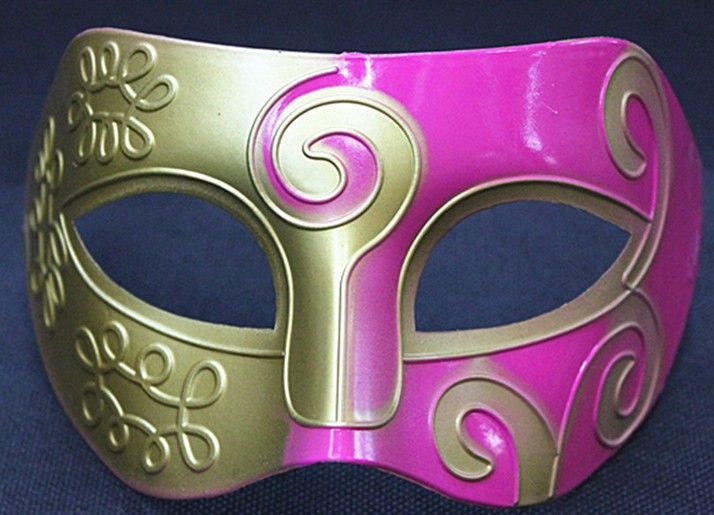 Sliver Gold Half Gezichten Venetiaanse Heren Masker Mardi Gras Masquerade Halloween Kostuum Party Masks