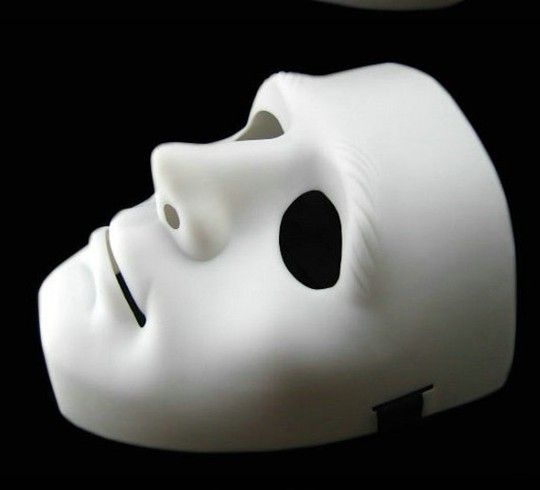 2013 новый хип-хоп JabbaWockeeZ Blank Male Face Mask Halloween Party Mask, БЕСПЛАТНАЯ доставка по всему миру