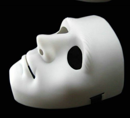 2013 new Hip-hop JabbaWockeeZ Blank Male Face Mask Halloween Party Mask, Worldwide