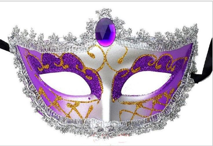 Wholesale - promotion selling party mask new wedding gift gold fashion Venetian masquerade party supply Hallween prop 