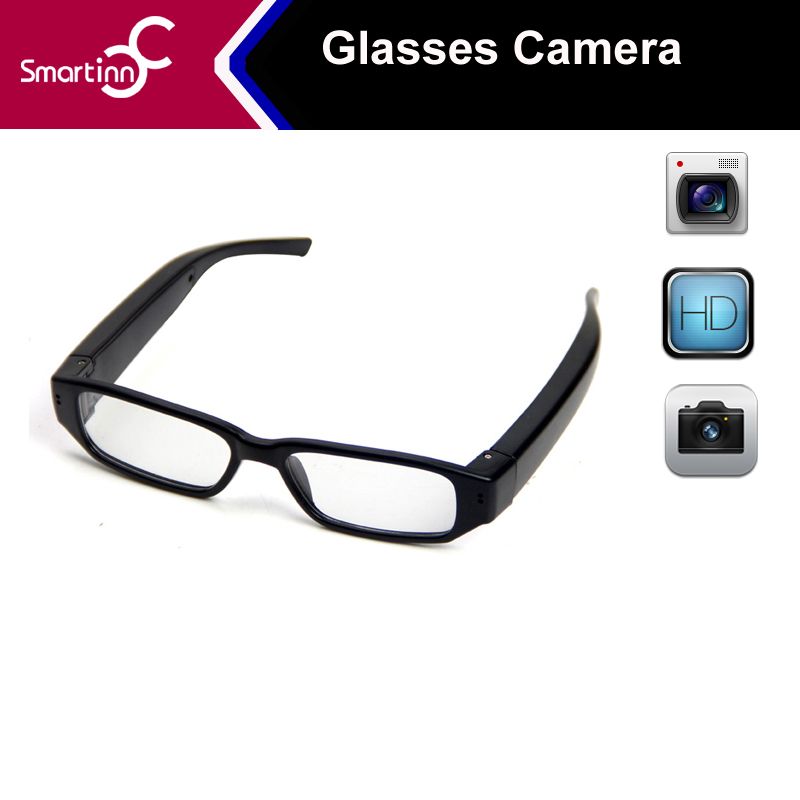 Hidden HD720P Digital Spy Glass Glasses Mini Camera 5 MP Dvr Vedio