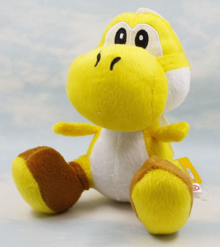 yellow yoshi plush