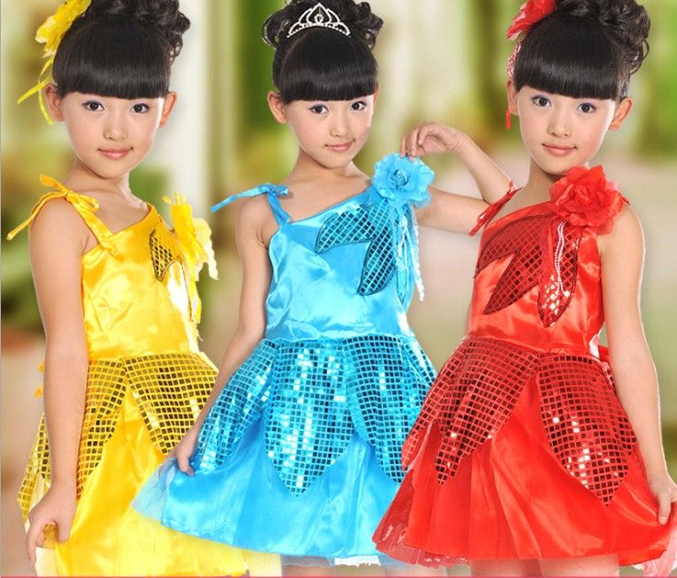 Baby Girl Dancewear Girl Dancing Dresses Girls Kindergarten Stage