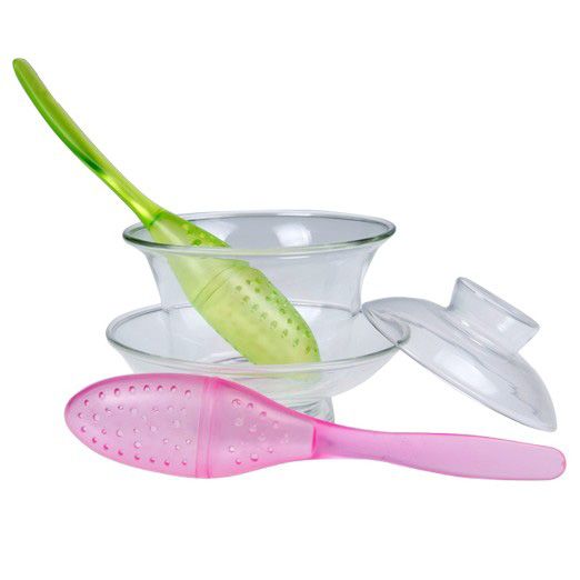 15*3*2.4cm Little Tadpole Plastic Tea Filter Balls Color Tea Infuser