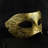 Retro romano gladiatore di Halloween donna mascherine del partito uomo bambini travestimento di Mardi Gras maschera a due colori (argento, oro)