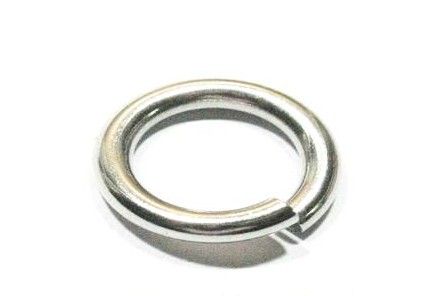 Plus de choix Taille Forte bijoux à bricoler soi-même trouver des composants en acier inoxydable anneau de saut anneau fendu fit Necklace343Y