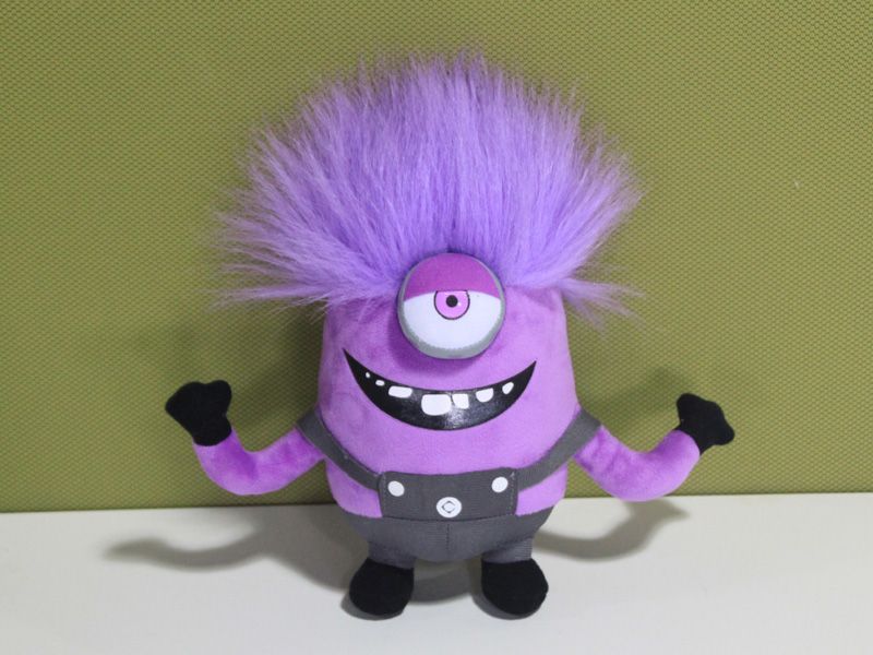 purple minion teddy