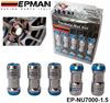 أصيلة EPAN الصيغة عجلات Lock Lug Nuts M12x1.5 20pcs acorn الحافة قريبة jdm ل volk الأشعة ستي EP-NU7000-1.5