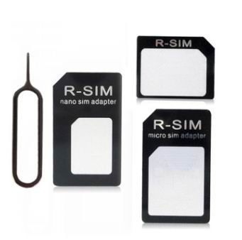Nano Sim To Micro Sim To Mini Sim Card Adapter For Iphone 5 4g 4s 4
