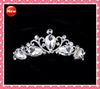 corona de cristal real de novia tiara