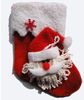 Darmowa wysyłka Santa Claus Prezent Snowman Christmas Stocking z 30 małych kieszeni świątecznych skarpetek dekoracji