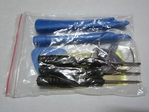 10 in 1修理Pell Opening Tools Perterobe Torx Surndriver for iPhone 4 4​​S 5 5S送料無料、1セット/ロット