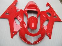 Wholesale Fairing for SUZUKI GSXR600 GSXR600 GSXR750 K1 hot red Fairings kit gifts SM166