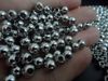 4 mm/6 mm/8 mm glanzende componenten eindkralen roestvrijstalen bal vinden markering kralen sieraden vinden diy 100pcs