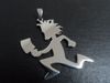 Gold/silver Top Quality large ICP HATCHETMAN charms stainless steel jewelry hatchet men style