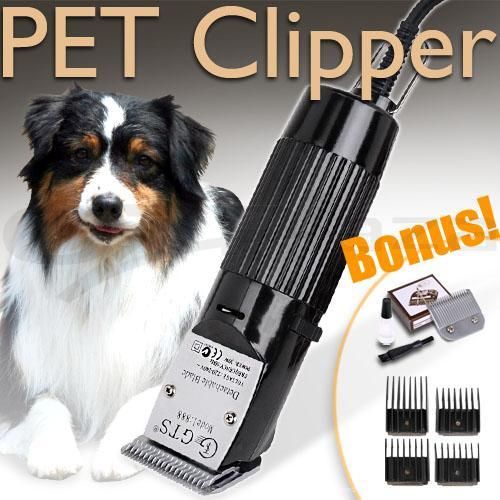 30W Professional Pet Dog Hair Trimmer Grooming Clipper Animal Hair