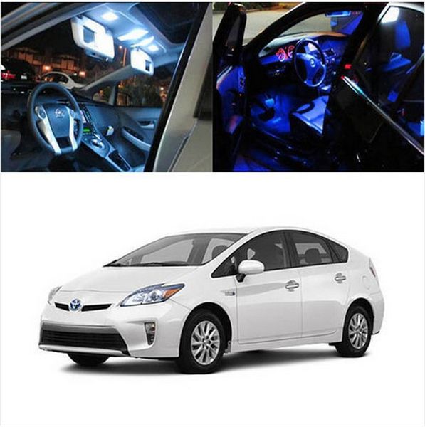 2019 6 X 5050 Smd Full Led Interior Lights Package Deal For 2010 Up Toyota Prius Hybrid From Motofairing 29 49 Dhgate Com