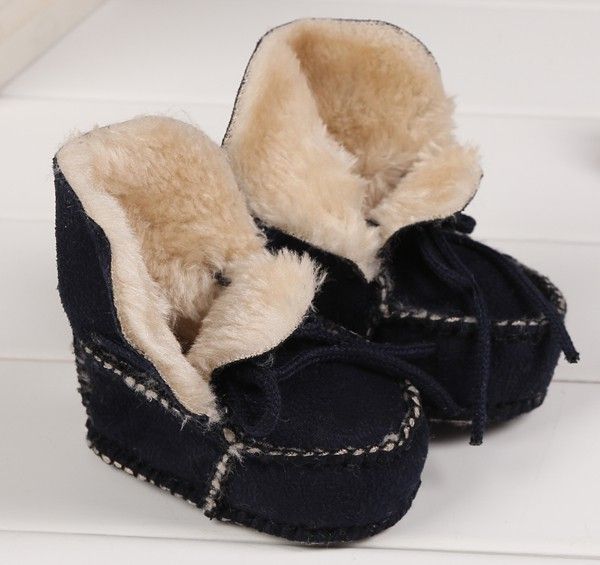 Büyük Indirim Kış Bebek Yürüyüş Ayakkabıları Bebek İlk Yürüyüş Deri Çizmeler çocuk Çizme Bebek 100% El Yapımı Ayakkabı 0-1 T, 3 Renkler için seçin