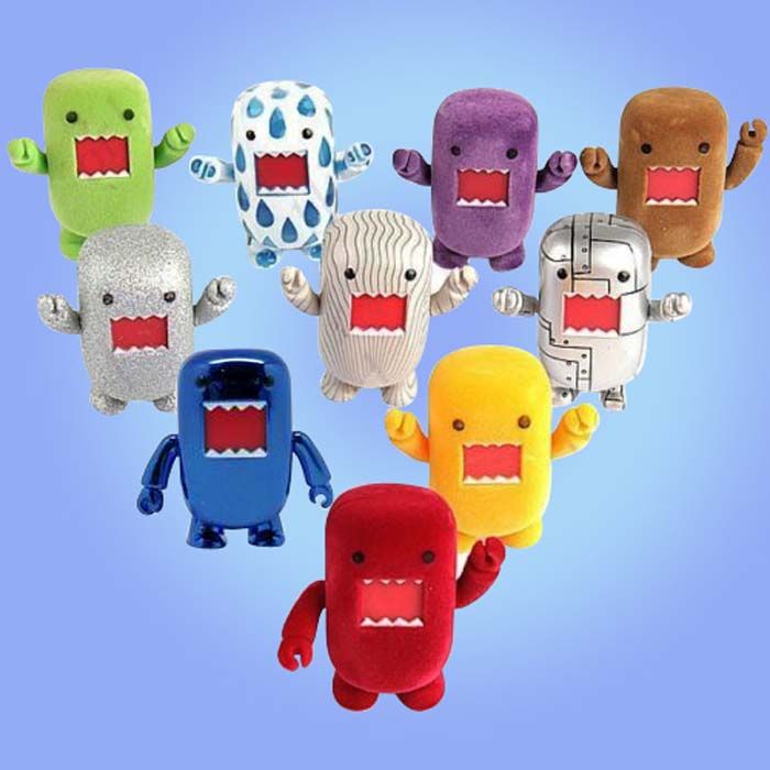 2020 Wholesale Domo Kun 2 Action Figures PVC Toys Domo Figures Movable