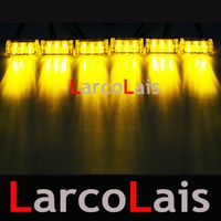 Wholesale LarcoLais Blue Amber Red White Green x3 LED Fire Flashing Blinking Strobe Emergency Car Lights Kit