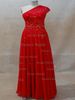 En linje One Shoulder Beaded Miranda Kerr David Jones Red Carpet Celebrity Dresses Dhyz 01 (Köp 1 Få 1 Gratis halsband)