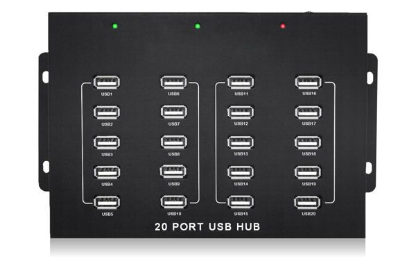 Express 20ポートUSB2 0ハブ産業用グレードUSBハブ高性能と安定性252L