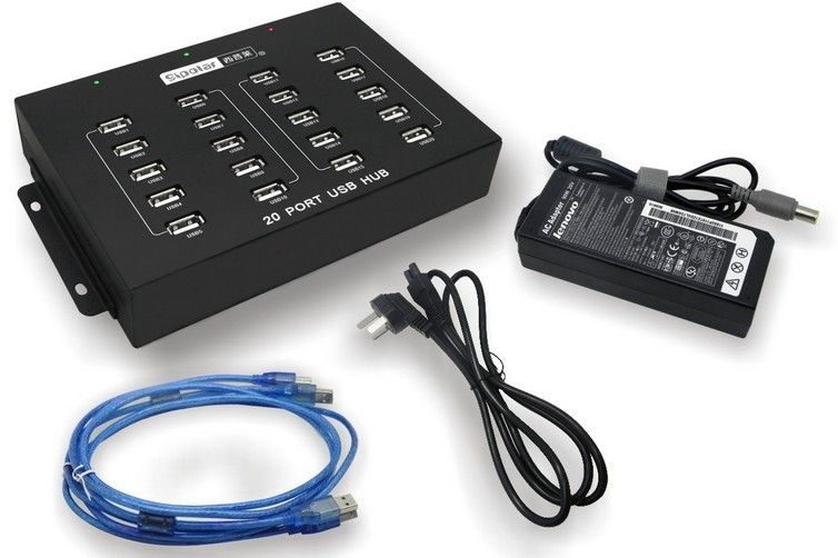 

Free Express | 20 port USB2.0 HUB Industrial grade USB HUB high Performance and stability