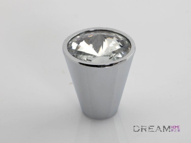 2019 15mm K9 Round Crystal Cabinet Knobs Glass Drawer Knobs