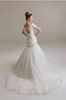 Новые красивые свадебные платья Bateau для свадебной невесты Сексуальная высококачественная вышивка поезда без спинки и бусинки русалка свадьба 9856549