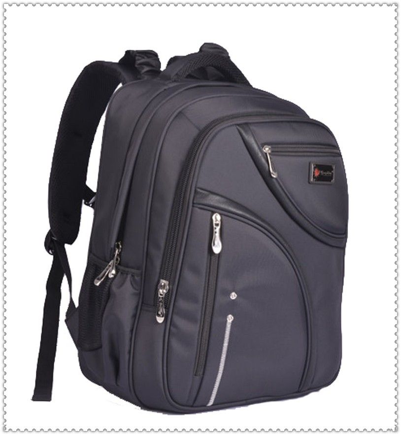 D1080 Black IBLUE Men Travel Canvas Backpack Women Laptop School Bag Heavy Duty Shoulder Rucksack for Hiking Camping