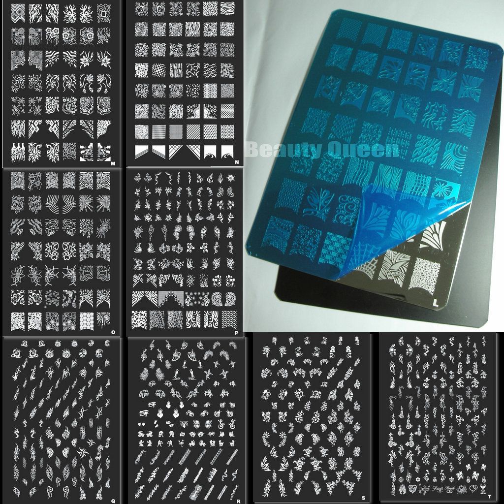 Big Designs 9 Style Xxl Nail Art Stamping Plate Stamp Image Plates Xl Stencil Print Template Transfer Polish French Flower Tattoo Diy L T Foil Big Designs 9 Style Xxl Nail Art Stamping Plate Stamp Image Plates Xl Stencil Print Template Transfer Polish French Flower Tattoo Diy L T Foil