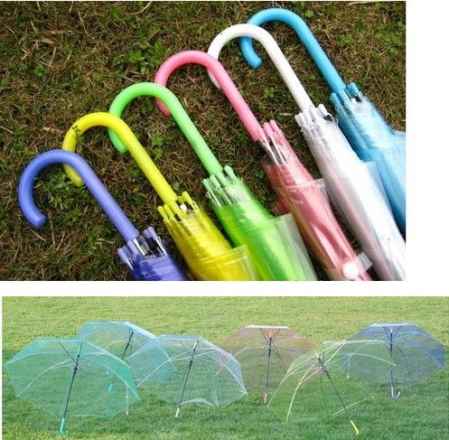 Moda ispessimento ombrello trasparente ombrellone eco-friendly prestazioni parasole parasole Prezzo di fabbrica