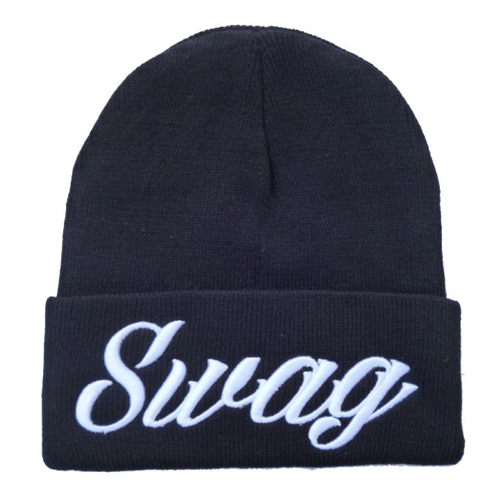 Black Swag Mens Beanies Hats Sports Beanies Women Knitting Caps