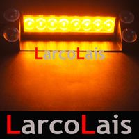 Amber 8 LED Strobe Flash OSTRZEŻENIE EMS Car Ciężarówka Light Miga światła przeciwmgielne strażaków