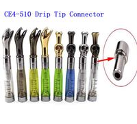 Wholesale Promotion Price Top Quality Metal CE4 Adaptor Connector Drip Tip Adapter Stainless Steel Connector for CE4 CE5 CE6 Clearomizer