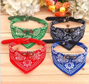 Free Shipping New lefdy Pet collar bow tie dog accessories teddy bear pet supplies necklace scarf triangle
