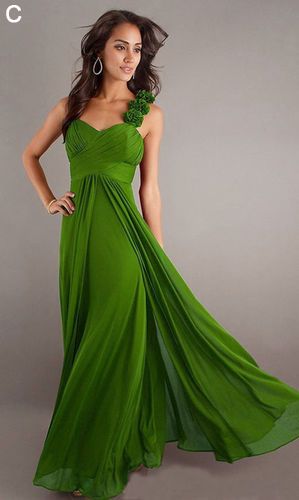 In Stock Low Price A Line Evening Dress Formal Gown Spaghetti Straps ...