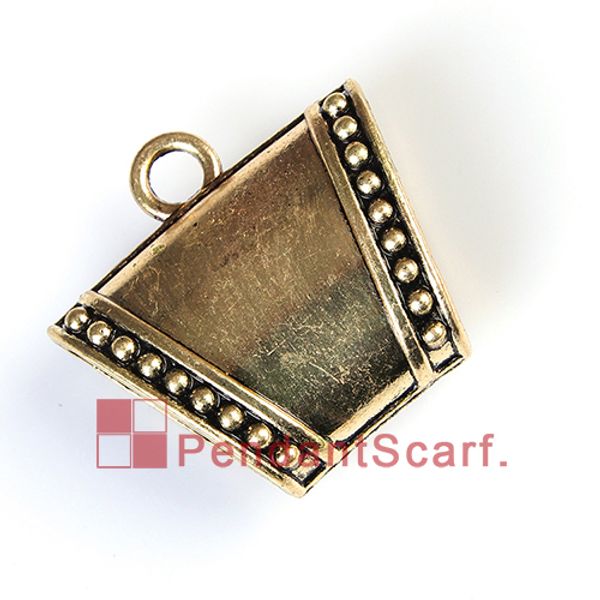 

12 шт. / лот горячие продажа мода DIY ювелирные изделия кулон шарф выводы античная бр