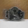 BuckleHome Fashion western bull head belt buckle with pewter finish plating FP02207 6631068