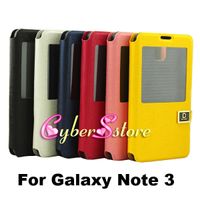 Wholesale Note3 S View allet Leather Case Cover With Stand For Samsung Galaxy Note N9000 III Cheapest