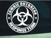 (100 części / lot) Hurtownie Zombie Outbreak Response Zespół Samochodowy Naklejki Funny Vinyl Graphics Naklejki Okno JDM